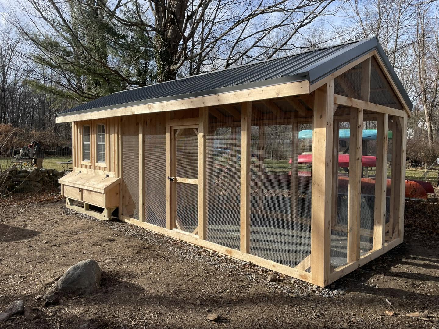 Fully Customized Coop and Run